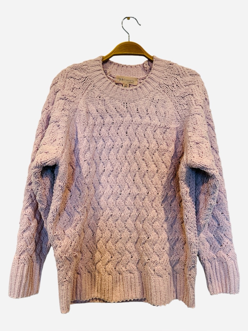 Philosophy Cable Knit Sweater